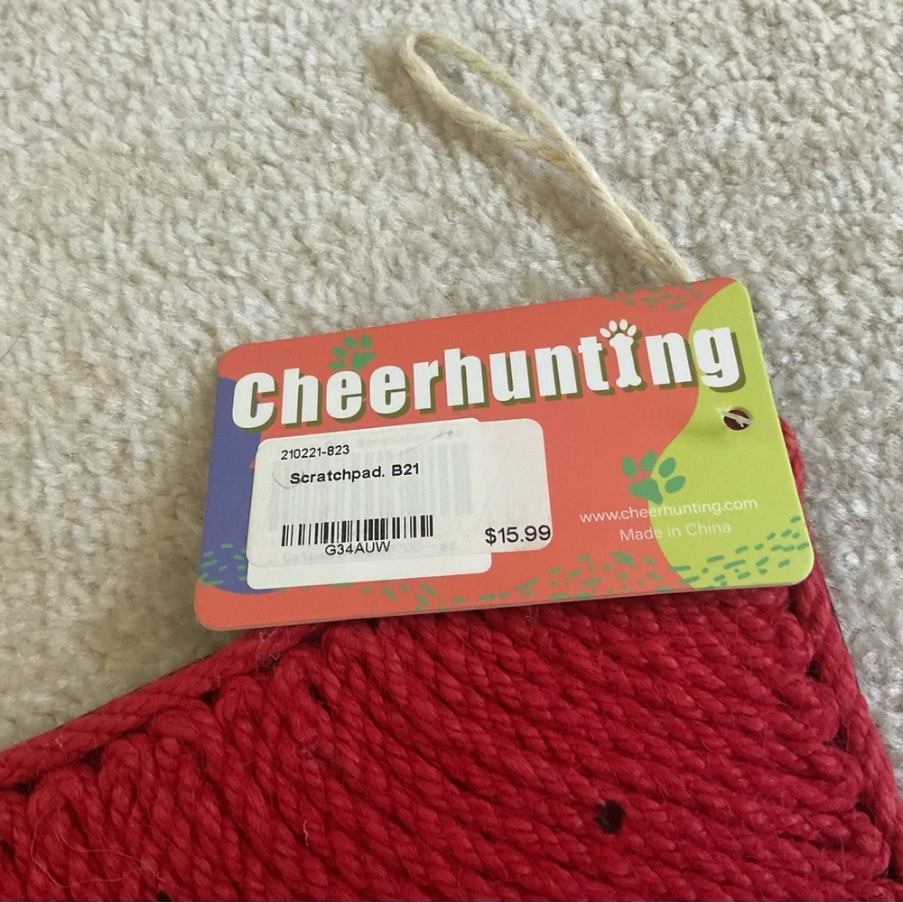 NWT Watermelon Shape Cat Scratch Pad